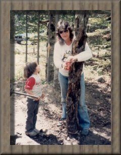 Me & Shoni, annual motorcycle run to Brevort, MI.