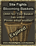 The Site Fights Blooming Baskets
